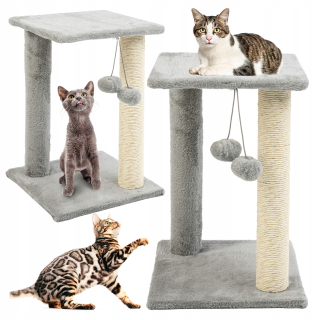 Nízke škrabadlo, posteľ, škrabadlo do 60 cm